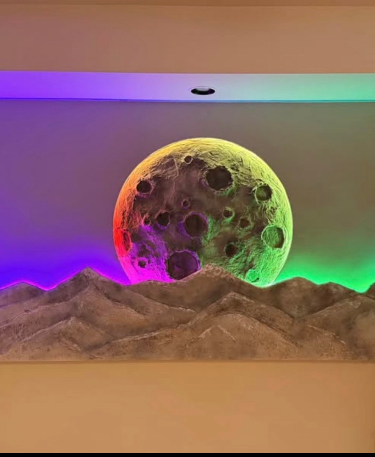 Moon & Mountains